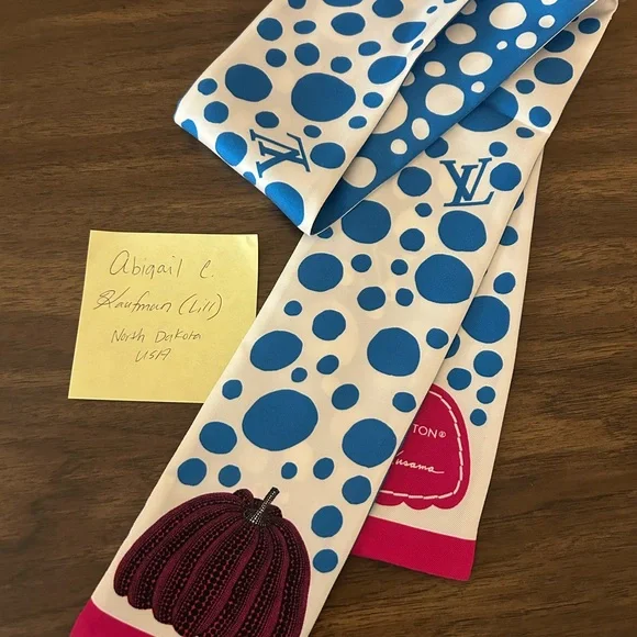 AUTHENTIC Limited Edition Louis Vuitton x YK Pumpkin Bandeau - Picture 2 of 9